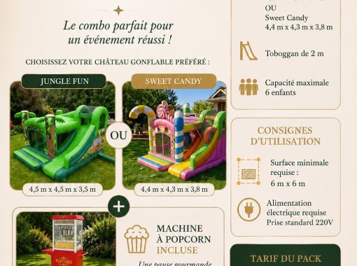Pack gourmandises ou aventure
